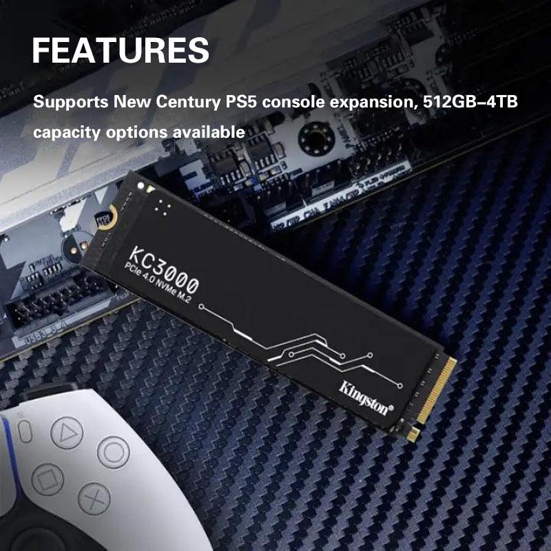 SSD Kingston M.2 NVMe - Ultra-rapide pour PS5 et PC - B-konnect