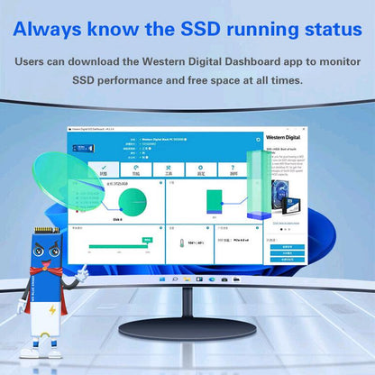 WD Blue SN580 SSD NVMe avec PCIe Gen 4.0 - B-konnect