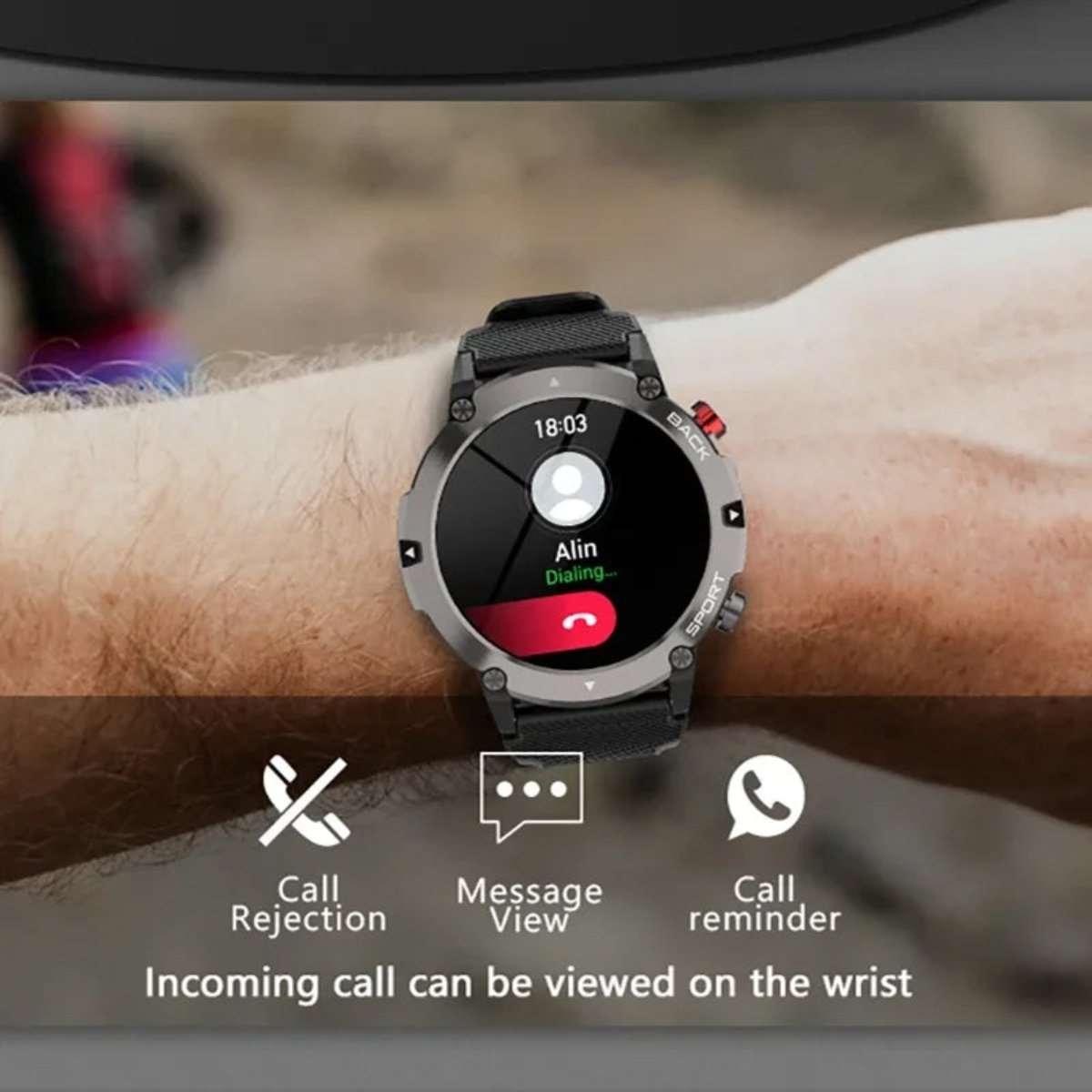 Montre connectée de Sport pour homme et femme, Bluetooth, ios et Android - B-konnect