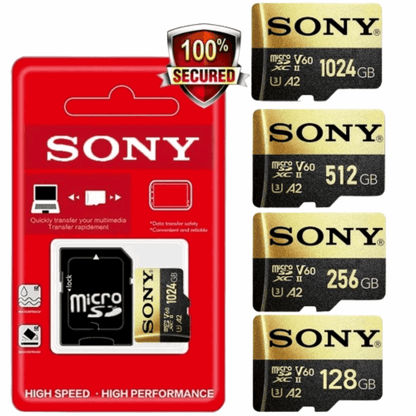 Sony-Cartes Micro SD/TF Ultra de grand stockage 1TB - B-konnect