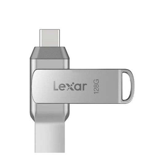 Lexar D40T 128GB Clé USB Métallique à Double Interface USB-C/Type-A 3.2 Haute Vitesse. - B-konnect