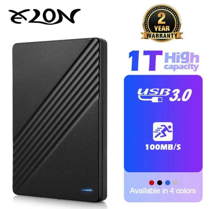 Xlon-Disque Dur Externe Portable HDD, 1To de Stockage USB 3.0 - B-konnect