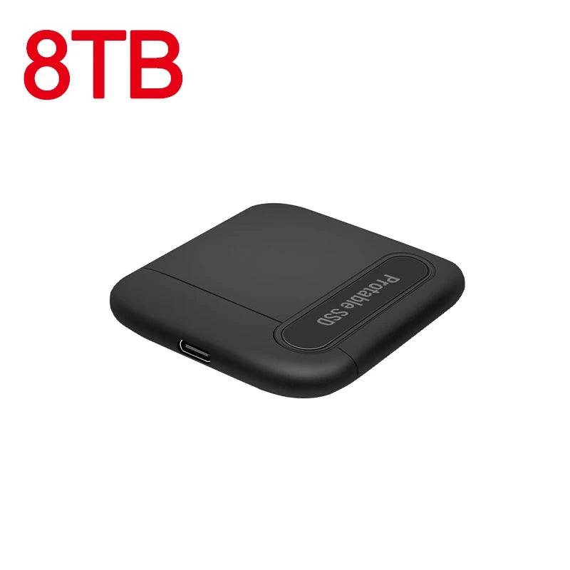 Mini Disque dur SSD externe type C 3.0, grande capacité jusqu'à 16To de stockage - B-konnect