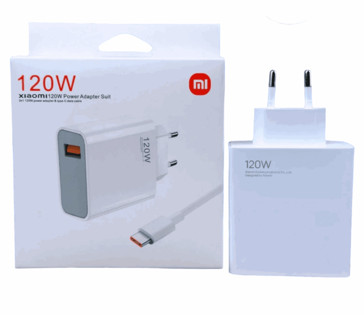 Chargeur Xiaomi 120W | Chargeur rapide 120W | B-konnect