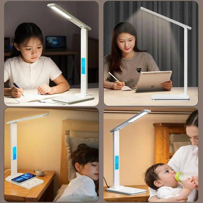 Lampe de Bureau LED avec Chargeur Sans Fil - B-konnect