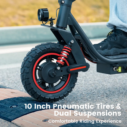 Trottinette Électrique iScooter I10 Pro – 800W, 45 km/h, 60 km d’Autonomie, Pliable