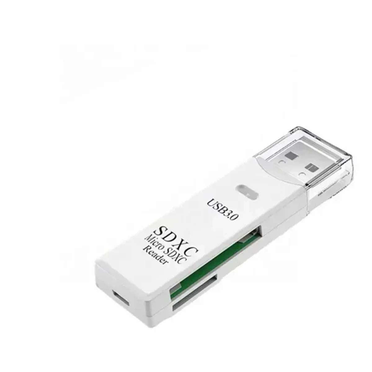 Lecteur de cartes Mini USB 3.0 Micro SD TF haute vitesse 2 en 1 - B-konnect