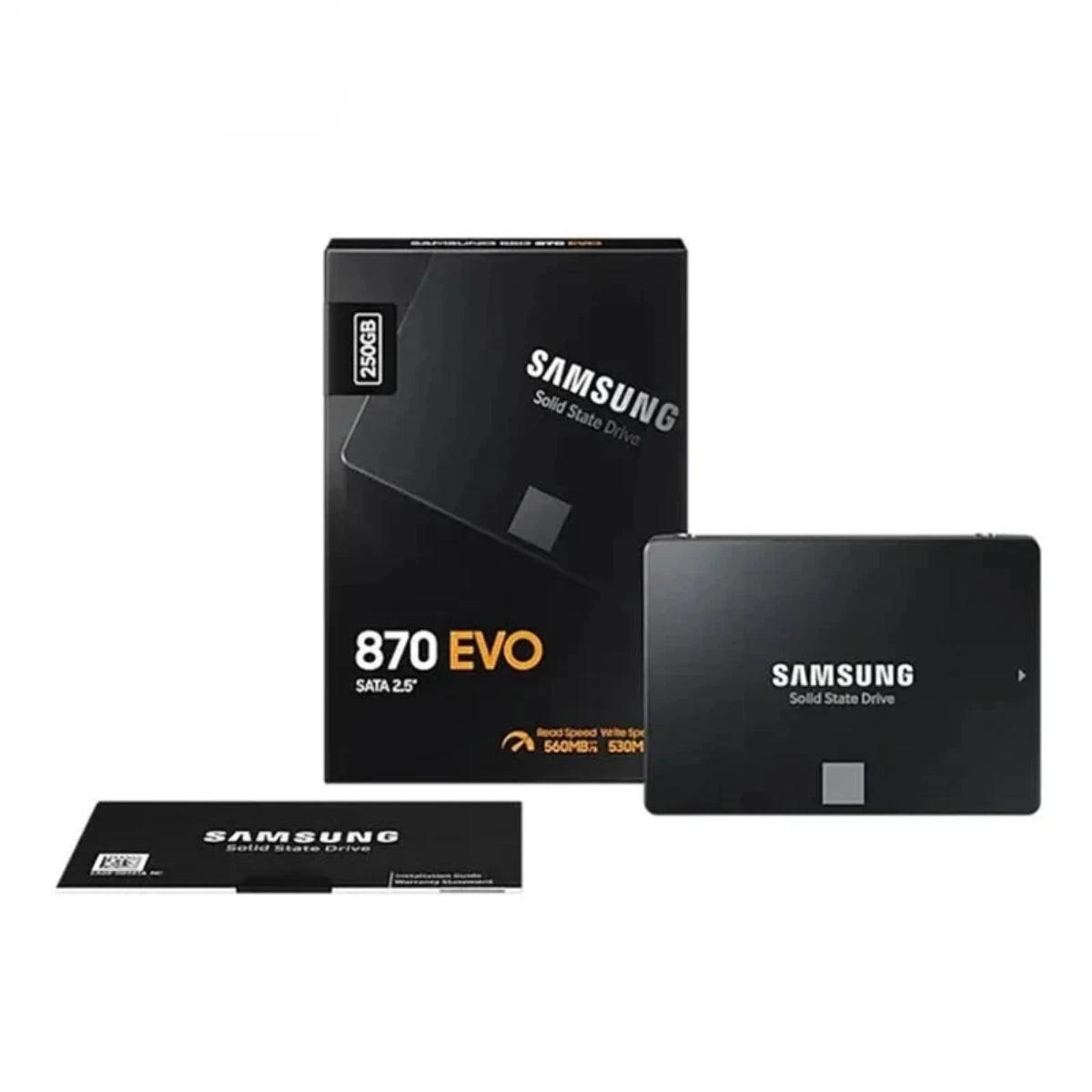 Samsung Disque dur SSD SATA III 2.5 pouce, 870EVO 2TB - B-konnect