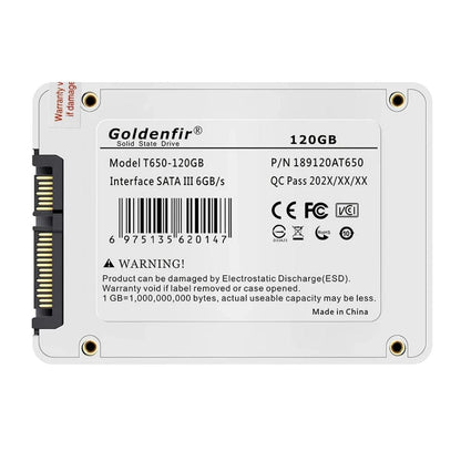 Disque dur SSD Interne SATA III 2.5 pouce Goldenfir 1 TO - B-konnect