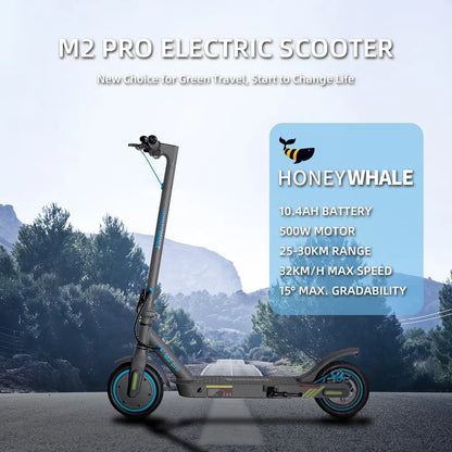 Trottinette Électrique Puissante et Intelligente | 500W, 32km/h, Autonomie 30km