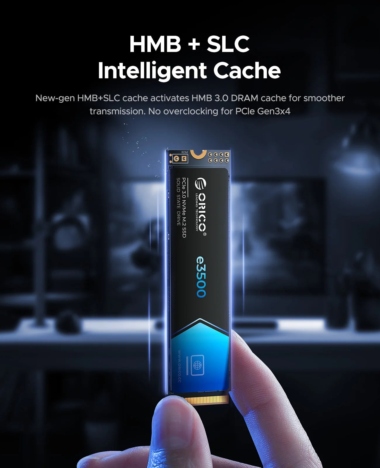 SSD interne ORICO PCIe Gen3x4 NVMe M.2 2280