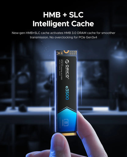 SSD interne ORICO PCIe Gen3x4 NVMe M.2 2280