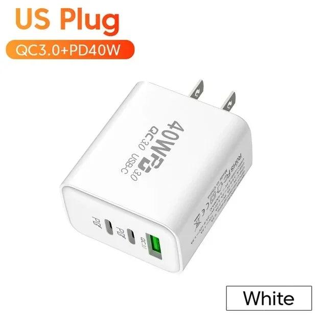 Chargeur rapide 65 W | Chargeur de téléphone 65 W | B-konnect