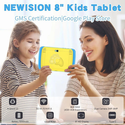 Tablette pour enfants PRITOM MQ818 - B-konnect