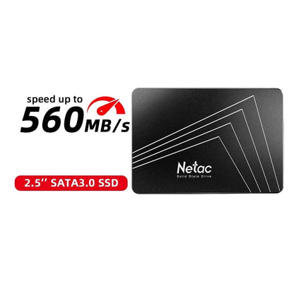 Netac SATA SSD 128GB à 2TB – Disque rapide pour PC & Laptop - B-konnect