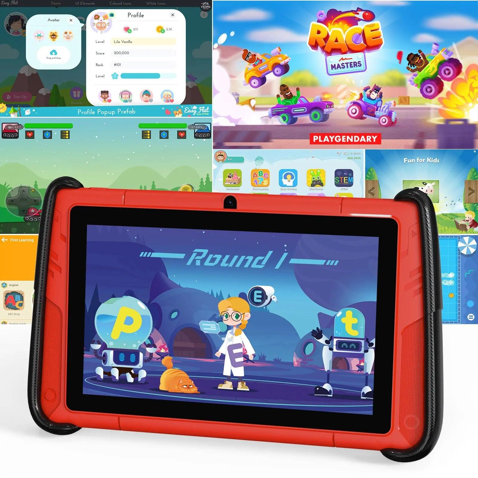 PRITOM K7 PRO – Tablette 7 pouces Android 12 pour enfants - B-konnect