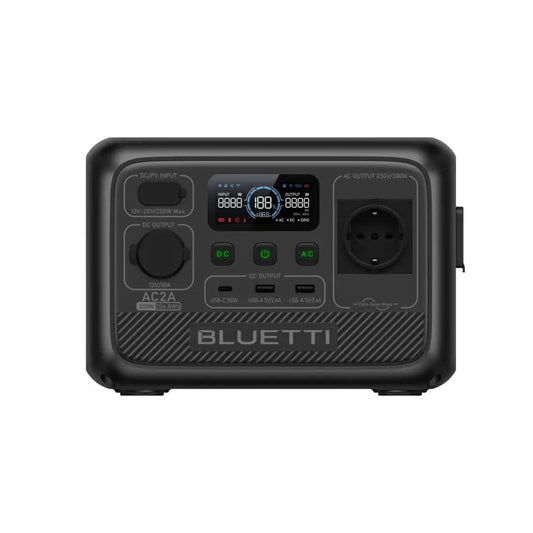 BLUETTI AC2A – Station d'Énergie Portable 204Wh | 300W LiFePO₄