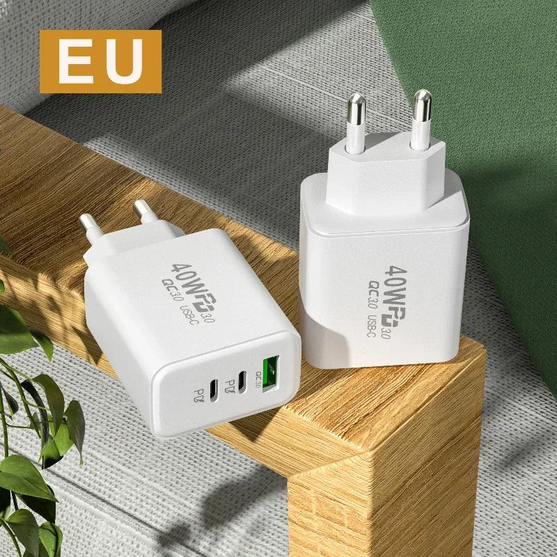 Chargeur rapide 65 W | Chargeur de téléphone 65 W | B-konnect