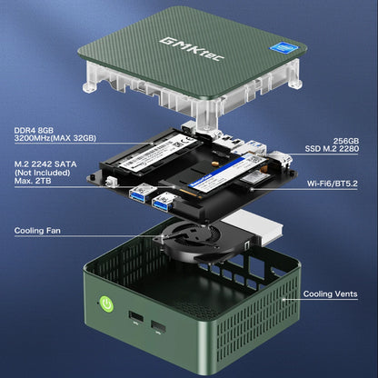 Mini PC G3 Intel N100 16 Go de RAM M.2 NVME