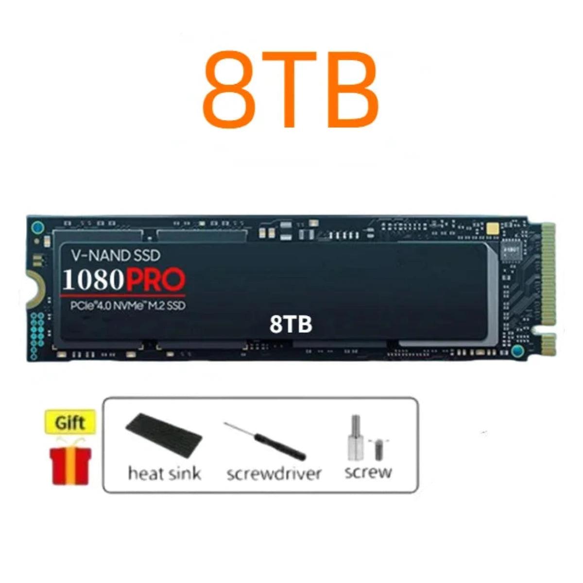 SSD NVMe M.2 2280 PCIe 5.0 - 1TB à 8TB pour PC et PS5 - B-konnect