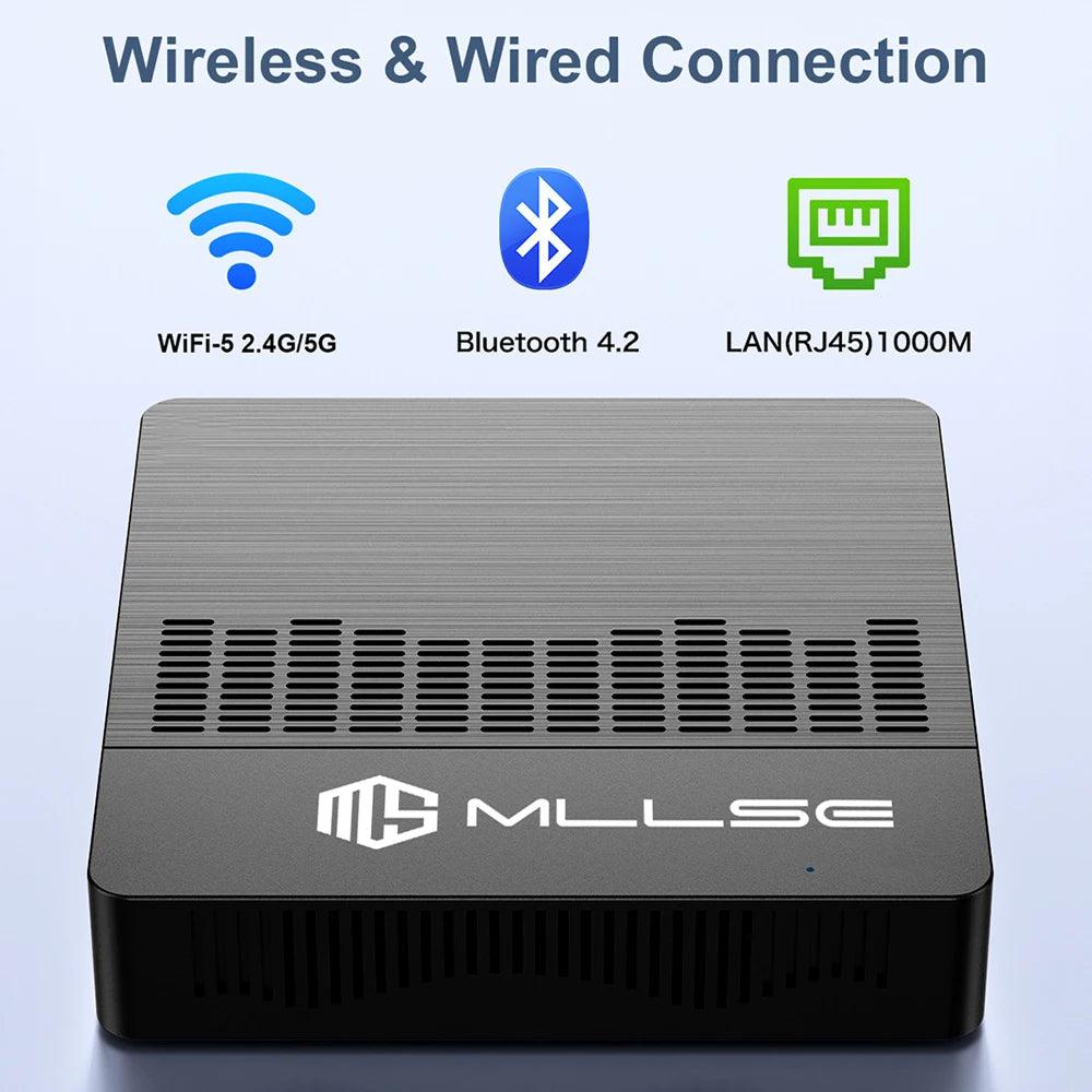 Mini PC M2 Air Intel N4000, 6GB RAM, WiFi, Windows 11 - B-konnect