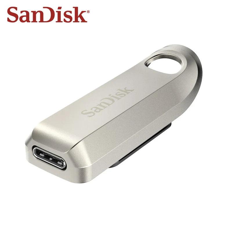 SanDisk CZ75 USB 3.2 type C 64GB 128GB 256GB - B-konnect