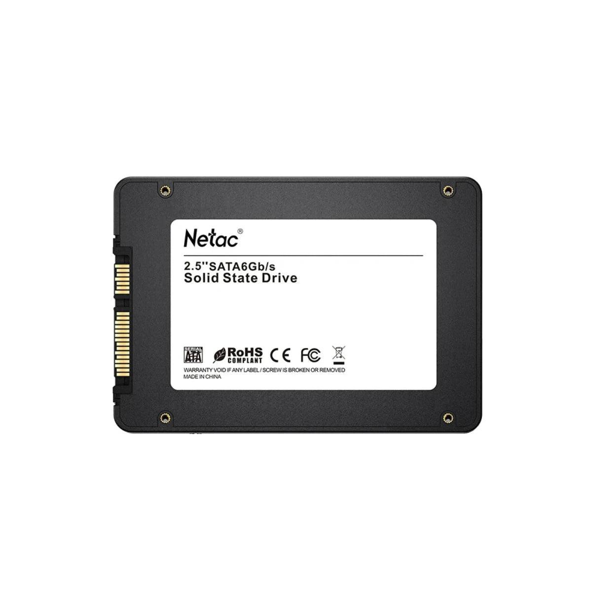 Netac SATA SSD 128GB à 2TB – Disque rapide pour PC & Laptop - B-konnect