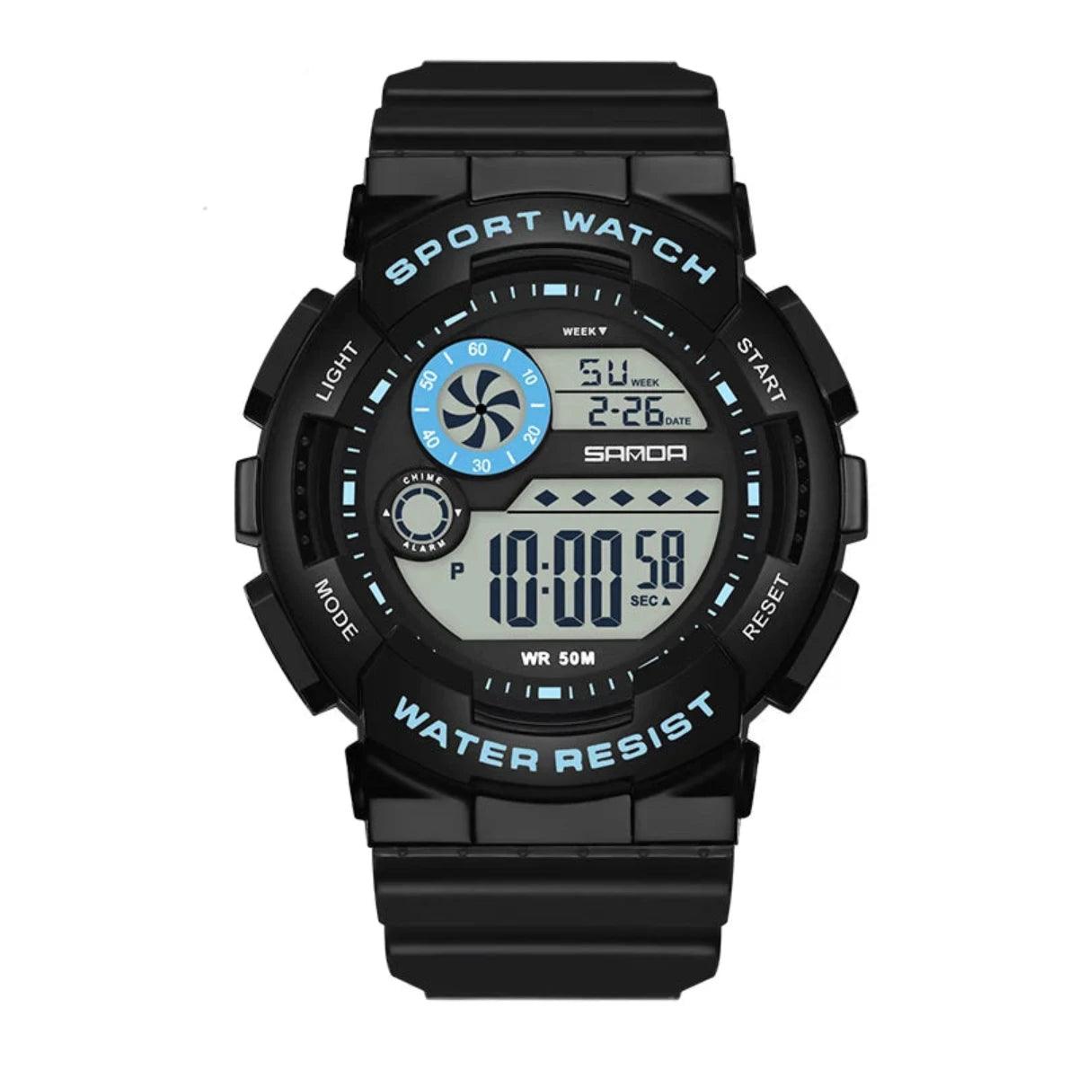 Montre de sport numérique robuste et polyvalente - B-konnect