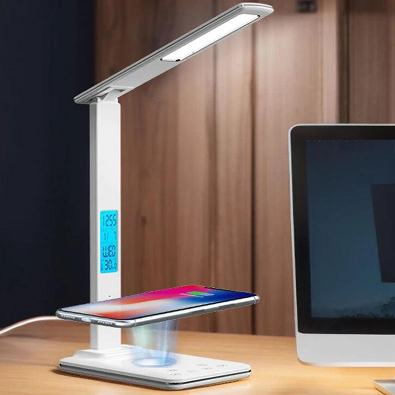 Lampe de Bureau LED avec Chargeur Sans Fil - B-konnect