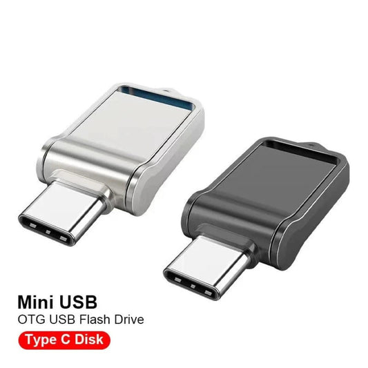 Clé USB Métal Type-C 1TB/2TB - Haute Vitesse OTG 3.0 - B-konnect