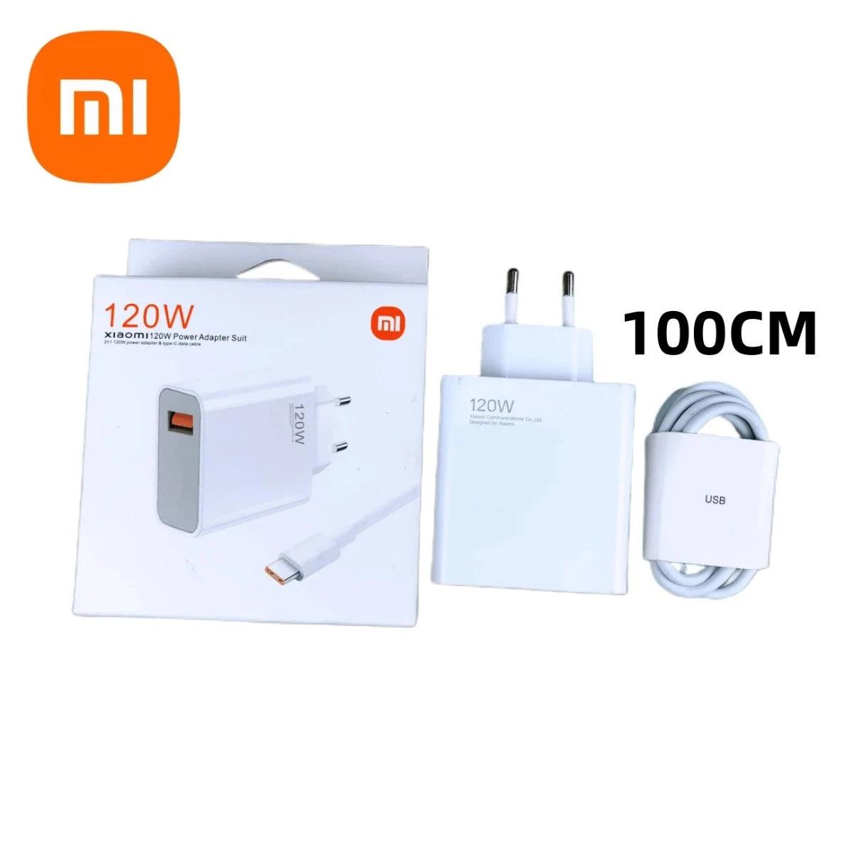 Chargeur Xiaomi 120W | Chargeur rapide 120W | B-konnect