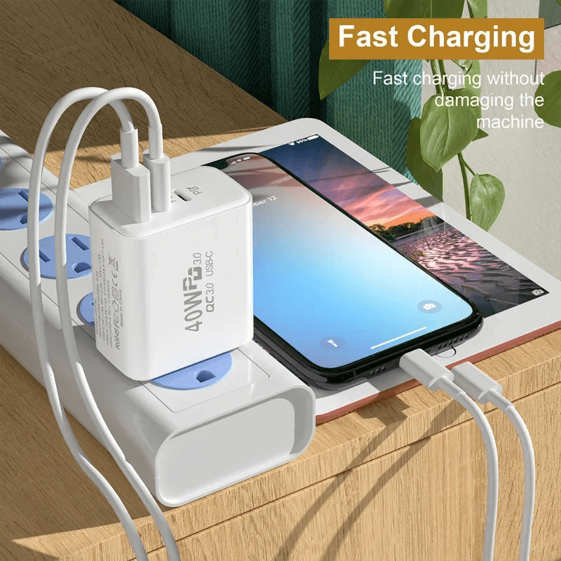 Chargeur rapide 65 W | Chargeur de téléphone 65 W | B-konnect