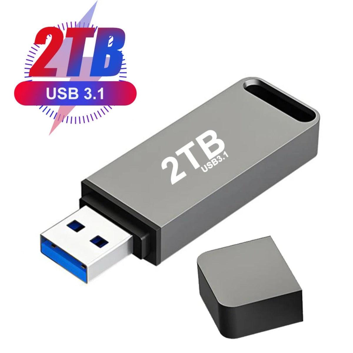 Clé USB 3.1 ultra-grande capacité 2To Lecteurs flash USB - B-konnect