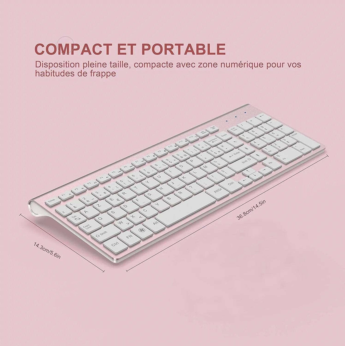 Clavier Sans Fil Ultra-Fin | Clavier Sans Fil | B-konnect