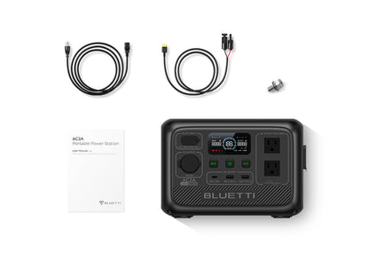 BLUETTI AC2A – Station d'Énergie Portable 204Wh | 300W LiFePO₄