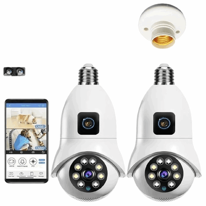 Caméra WiFi à double objectif | Night Vision Camera | B-konnect