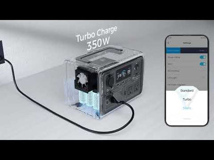 BLUETTI EB3A – Station d'Énergie Portable 600W / 268Wh | Batterie LiFePO₄