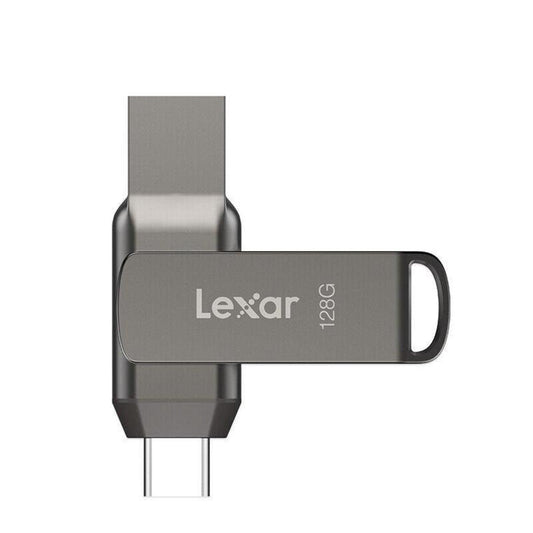 Clé USB Lexar® 256Go D400 Jumpdrive noire Ultras-Rapide, USB-C - B-konnect