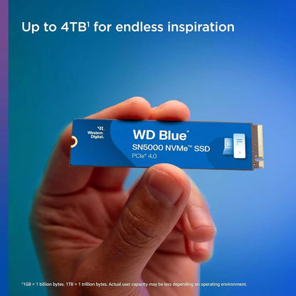 WD Blue SN580 SSD NVMe avec PCIe Gen 4.0 - B-konnect