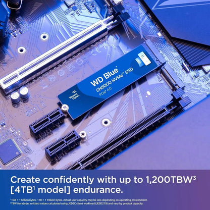 WD Blue SN580 SSD NVMe avec PCIe Gen 4.0 - B-konnect