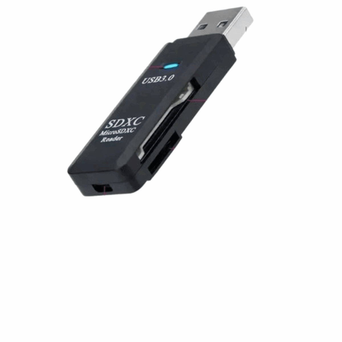 Lecteur de cartes Mini USB 3.0 Micro SD TF haute vitesse 2 en 1 - B-konnect